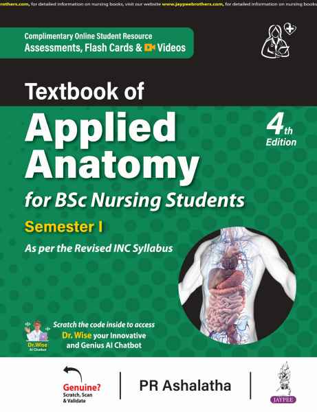 Textbook of Applied Anatomy for Bsc Nursing Students Semester I